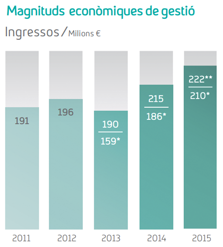 Magnitudes económicas de gestión